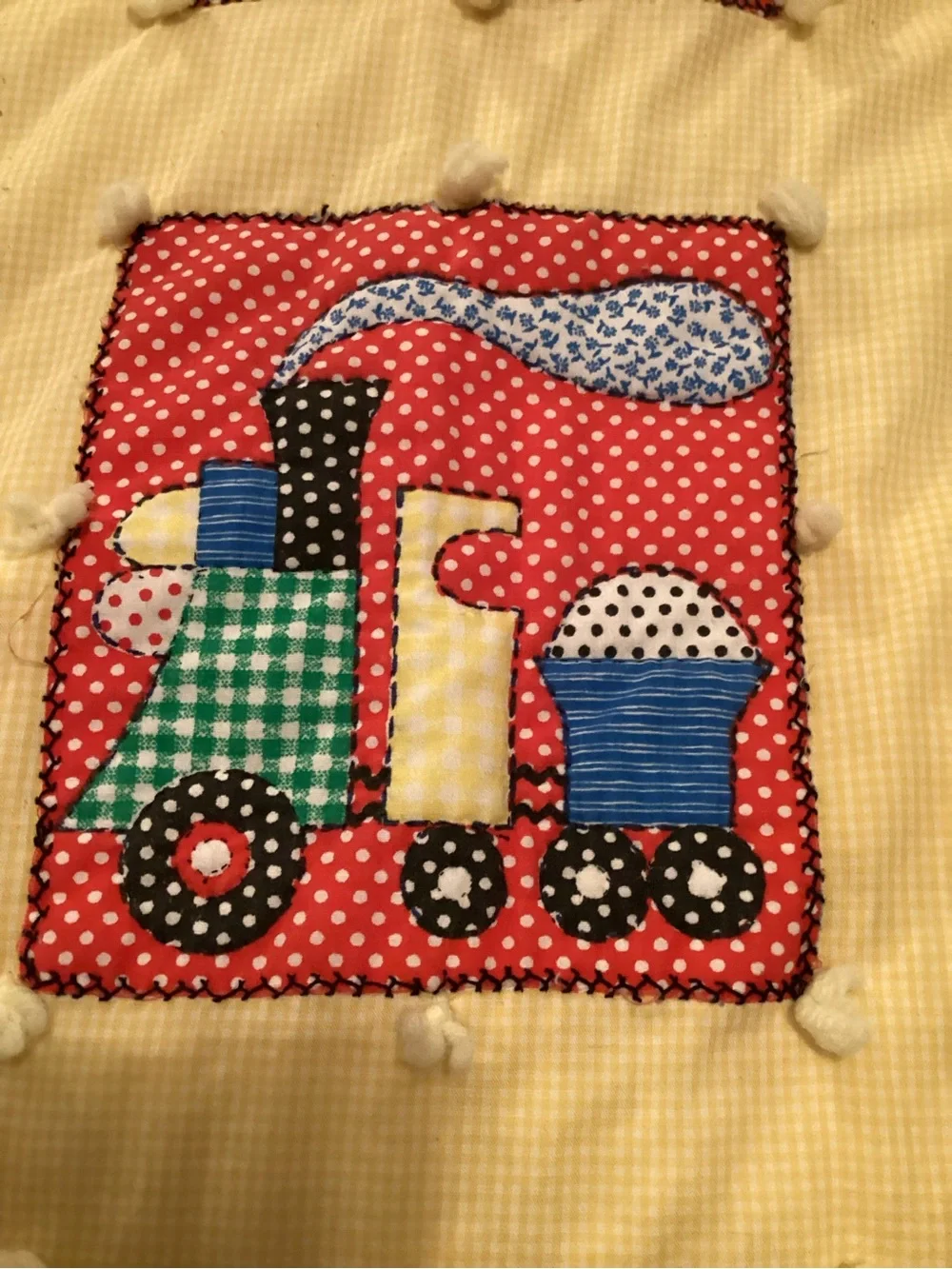 Handmade soft yellow
